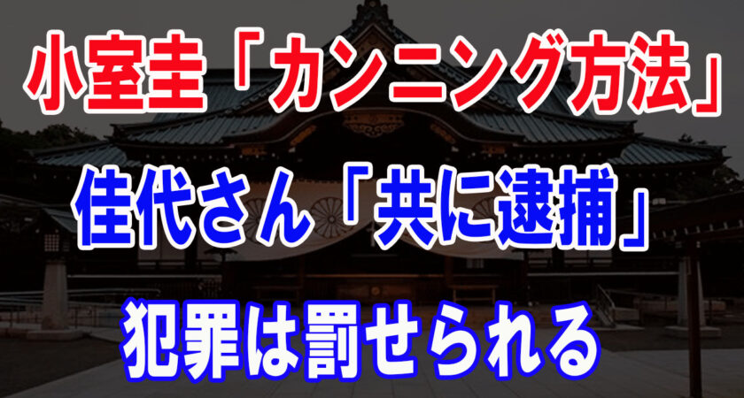 犯罪は罰せられる❗小室圭さん佳代さん「共に逮捕」が現実に👮不正入学、年金詐取の疑惑